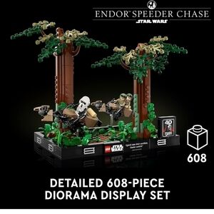 Lego Endor Speeder Chase Set
